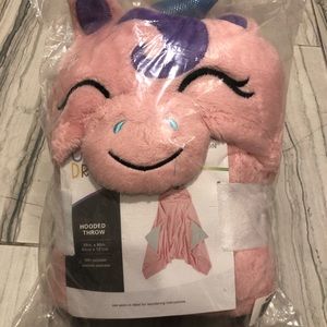 Baby bath hooded throw